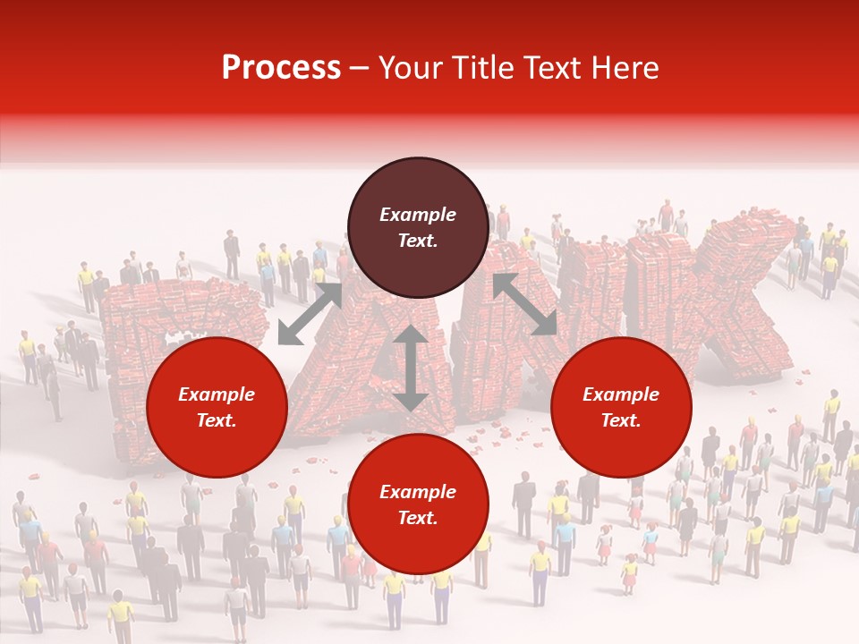 Standing Decline Wreck PowerPoint Template