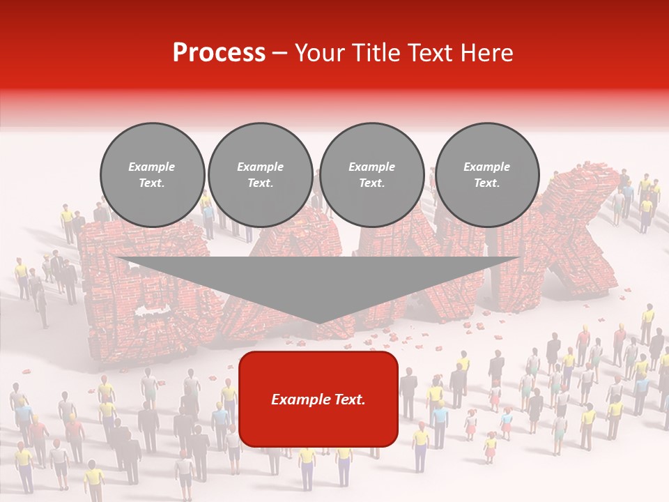 Standing Decline Wreck PowerPoint Template