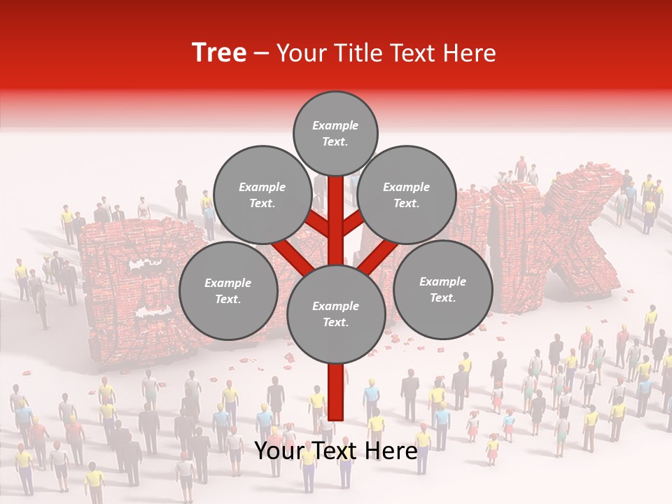 Standing Decline Wreck PowerPoint Template