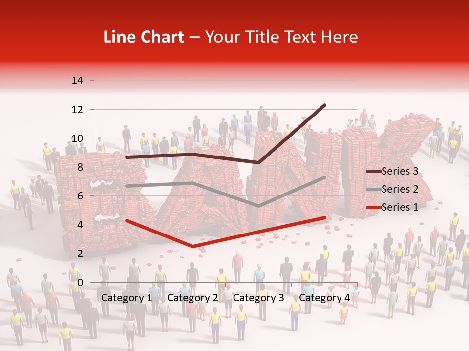 Standing Decline Wreck PowerPoint Template