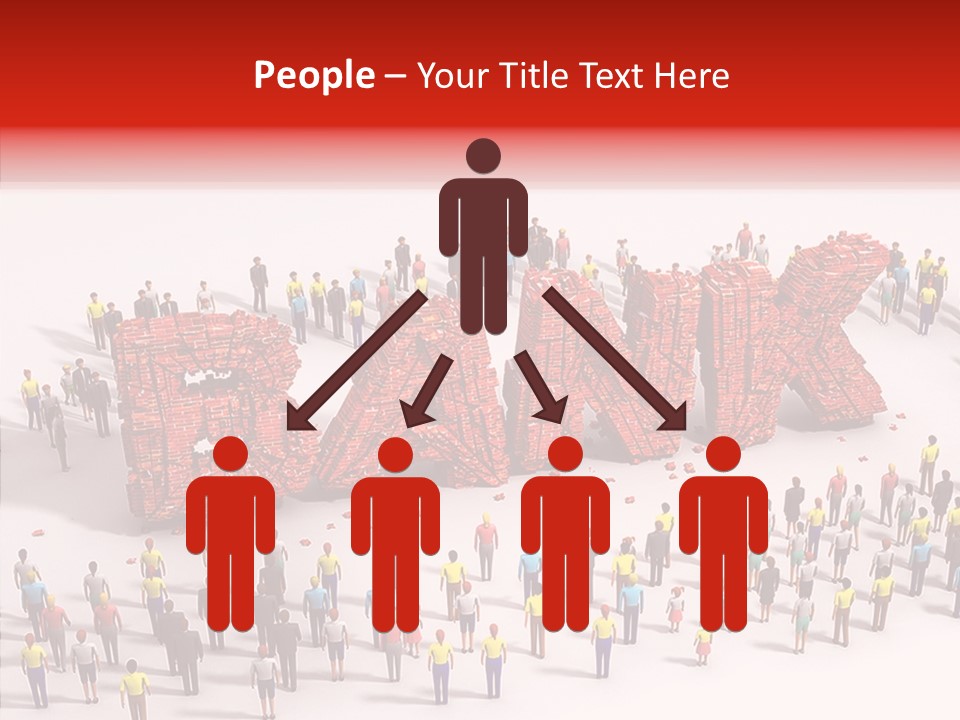 Standing Decline Wreck PowerPoint Template