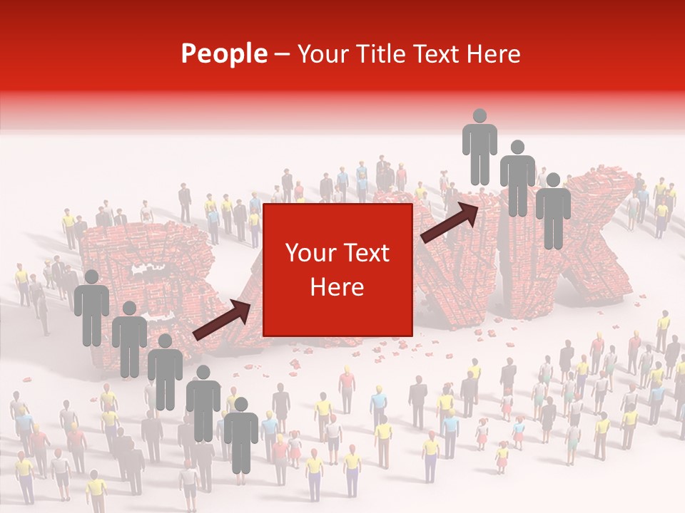 Standing Decline Wreck PowerPoint Template