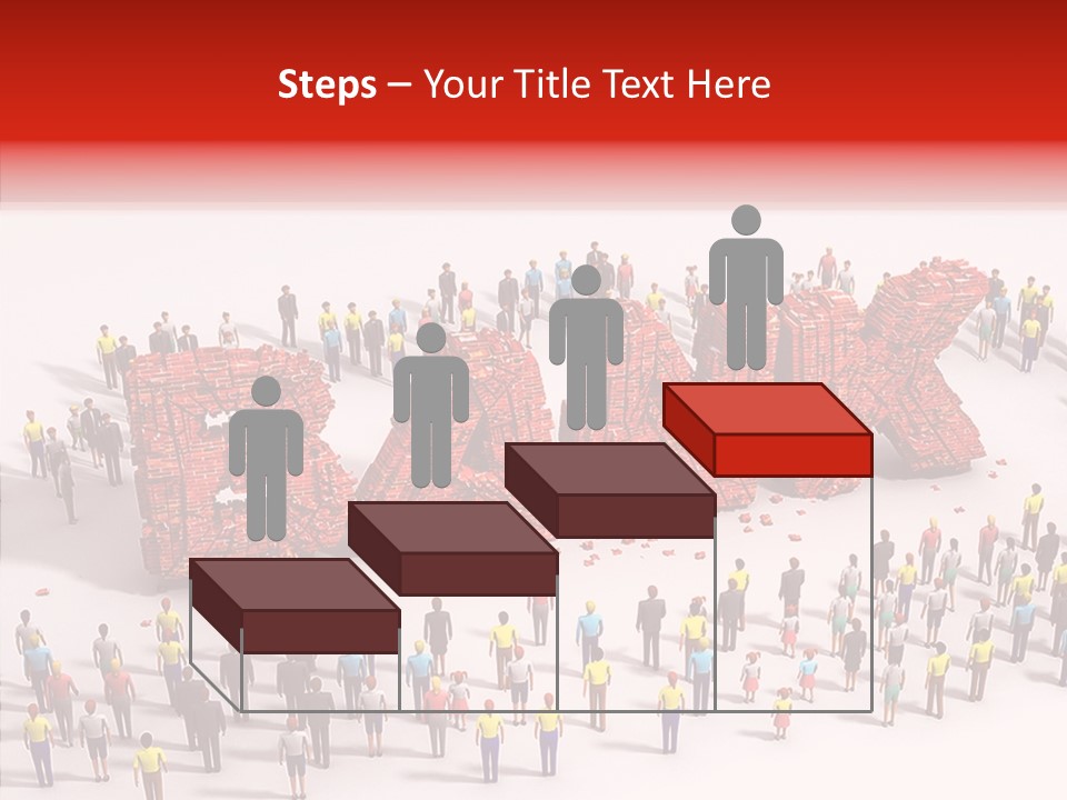 Standing Decline Wreck PowerPoint Template