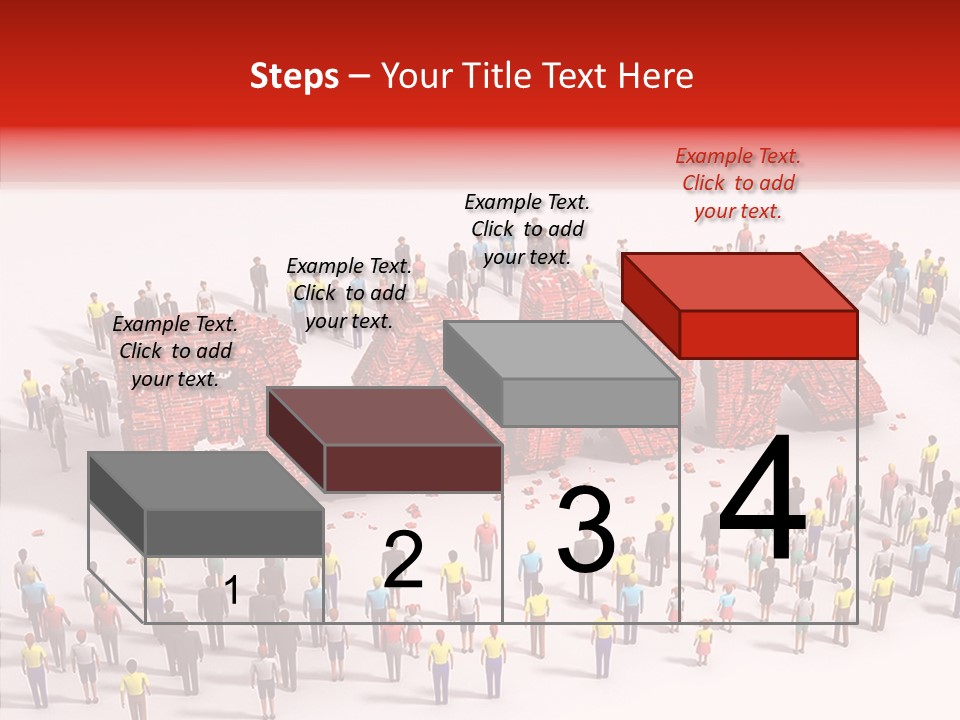 Standing Decline Wreck PowerPoint Template