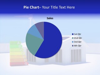 Green Carbon House PowerPoint Template