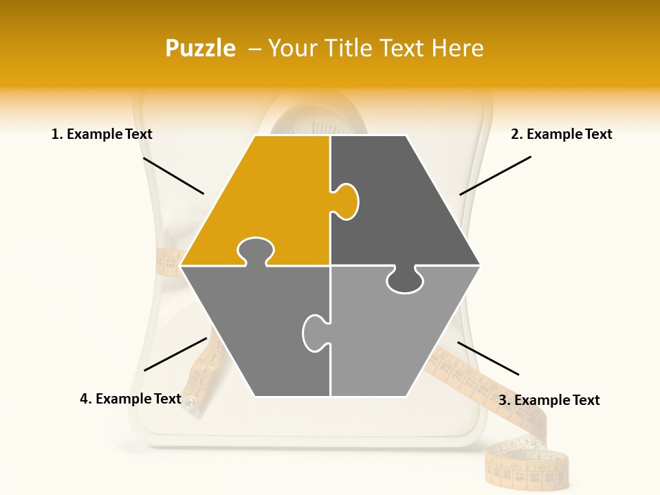 Number Tape Tightening PowerPoint Template