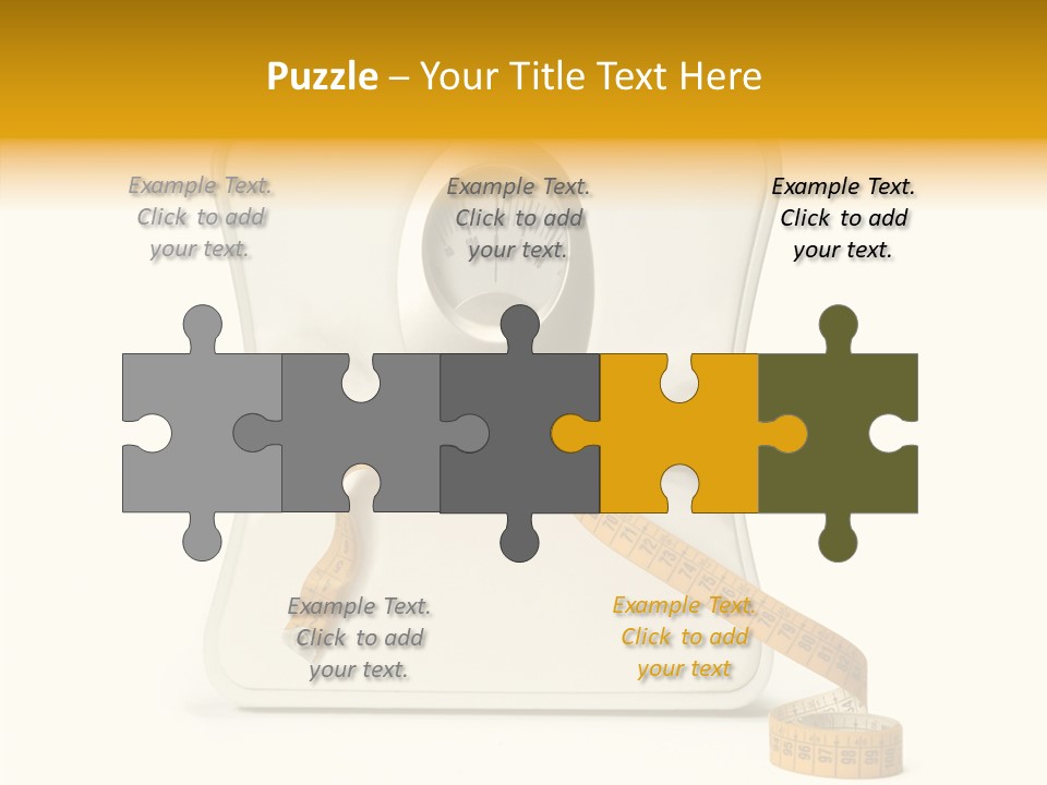 Number Tape Tightening PowerPoint Template