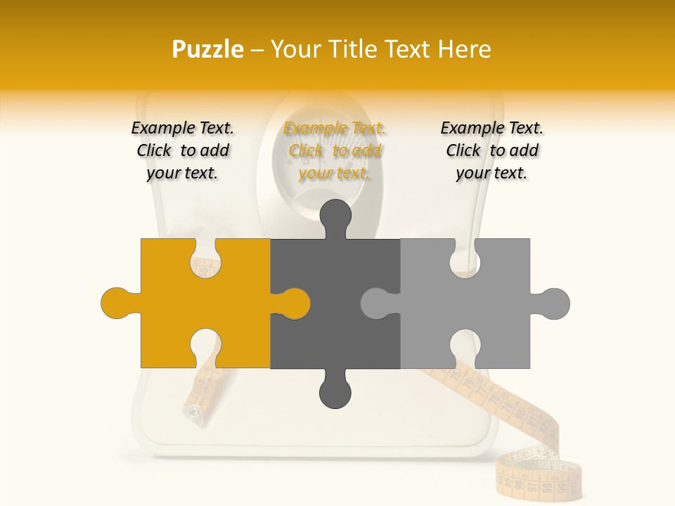 Number Tape Tightening PowerPoint Template