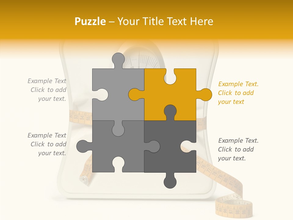 Number Tape Tightening PowerPoint Template