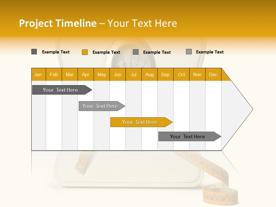 Number Tape Tightening PowerPoint Template