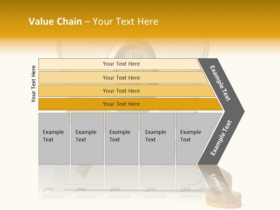 Number Tape Tightening PowerPoint Template