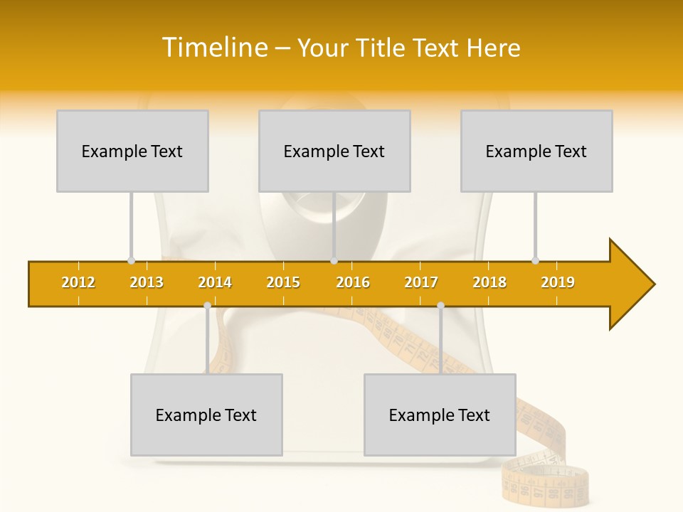 Number Tape Tightening PowerPoint Template