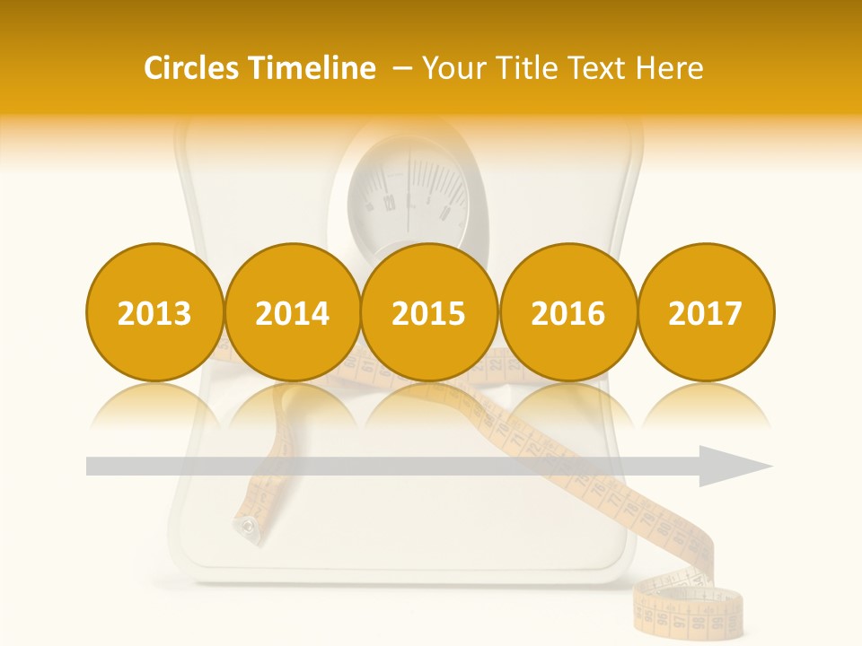 Number Tape Tightening PowerPoint Template