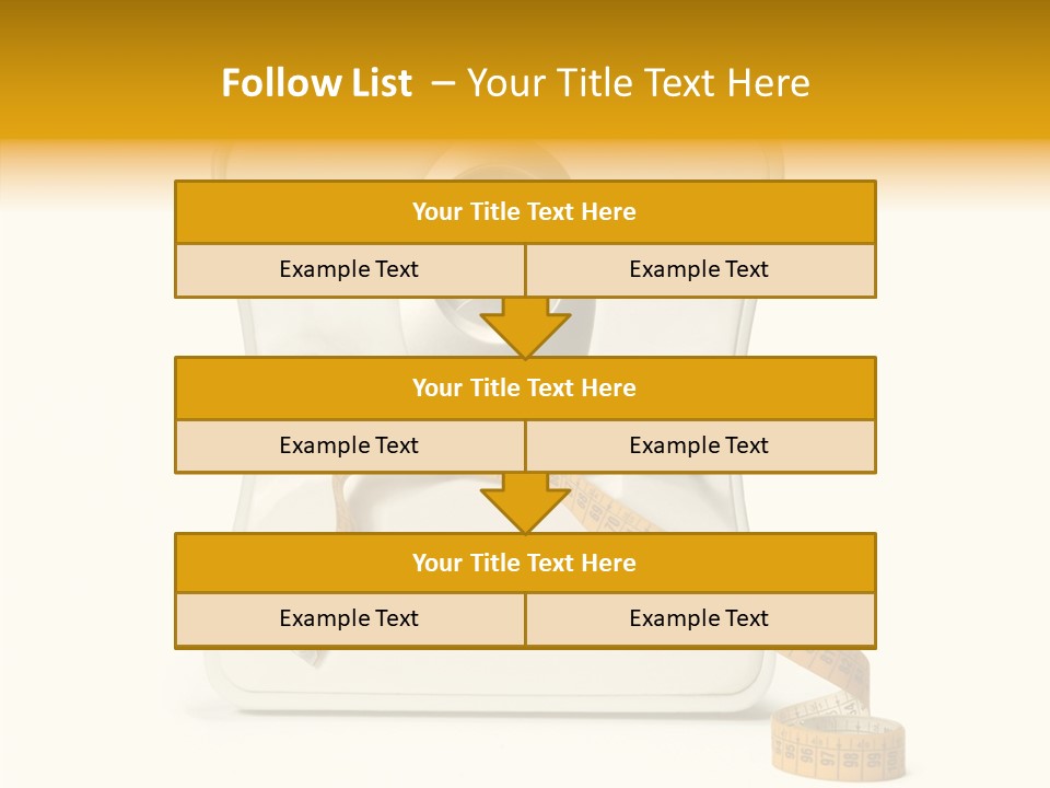Number Tape Tightening PowerPoint Template