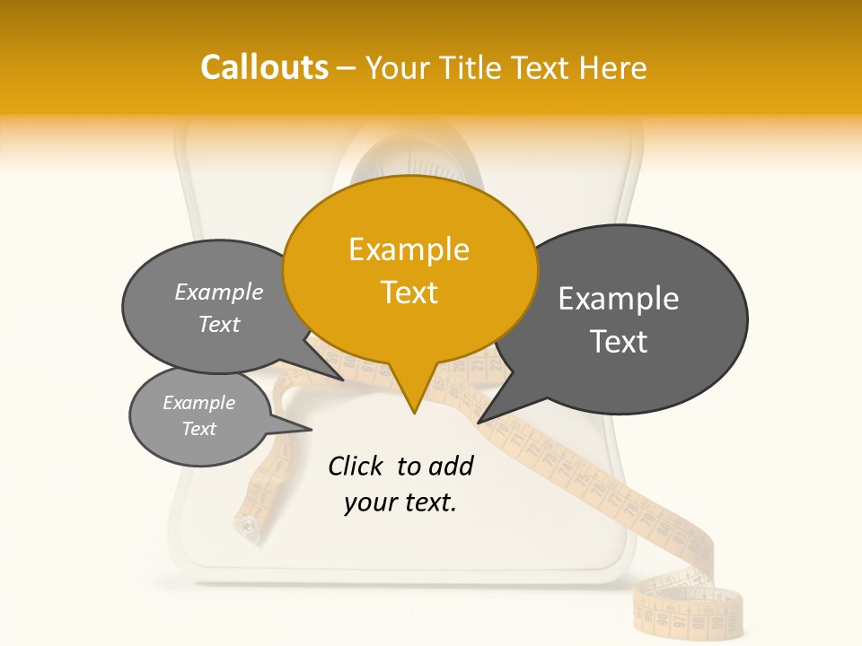 Number Tape Tightening PowerPoint Template
