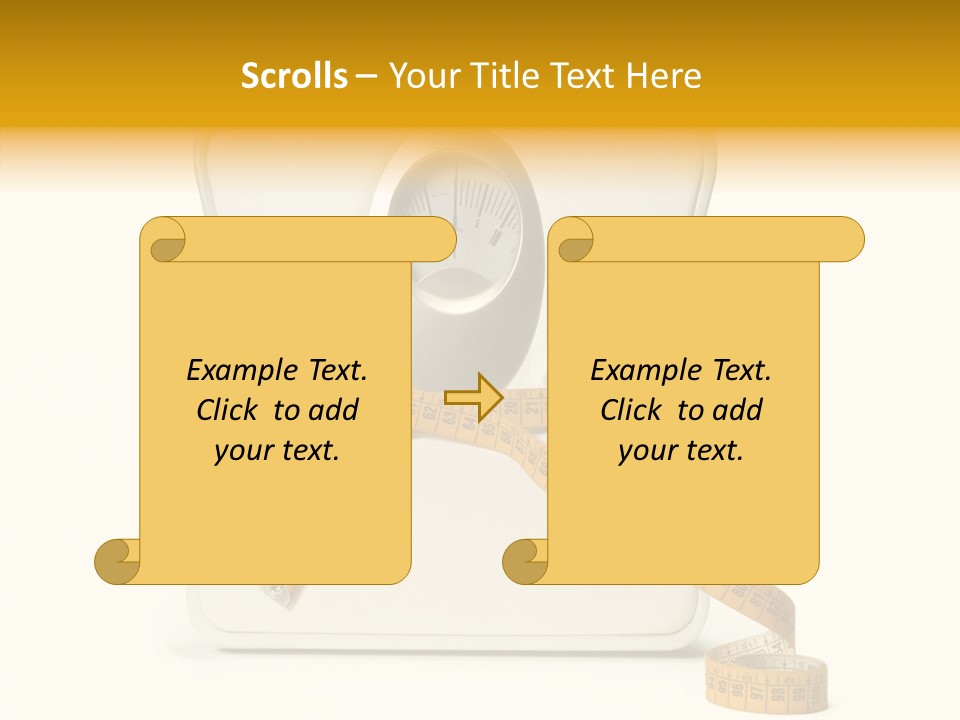Number Tape Tightening PowerPoint Template