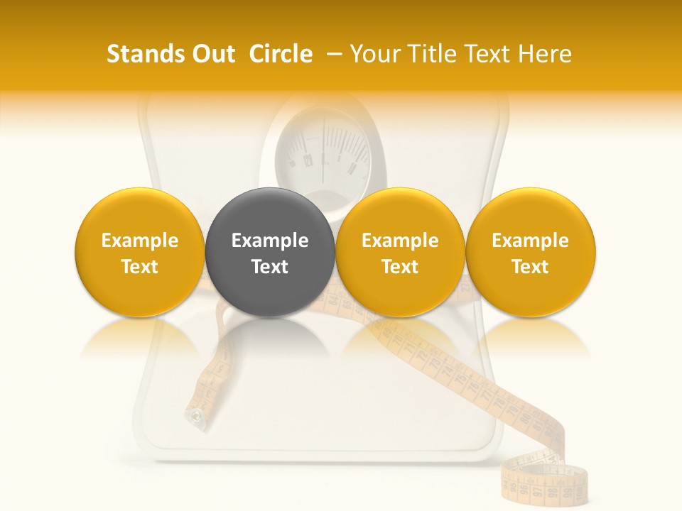 Number Tape Tightening PowerPoint Template