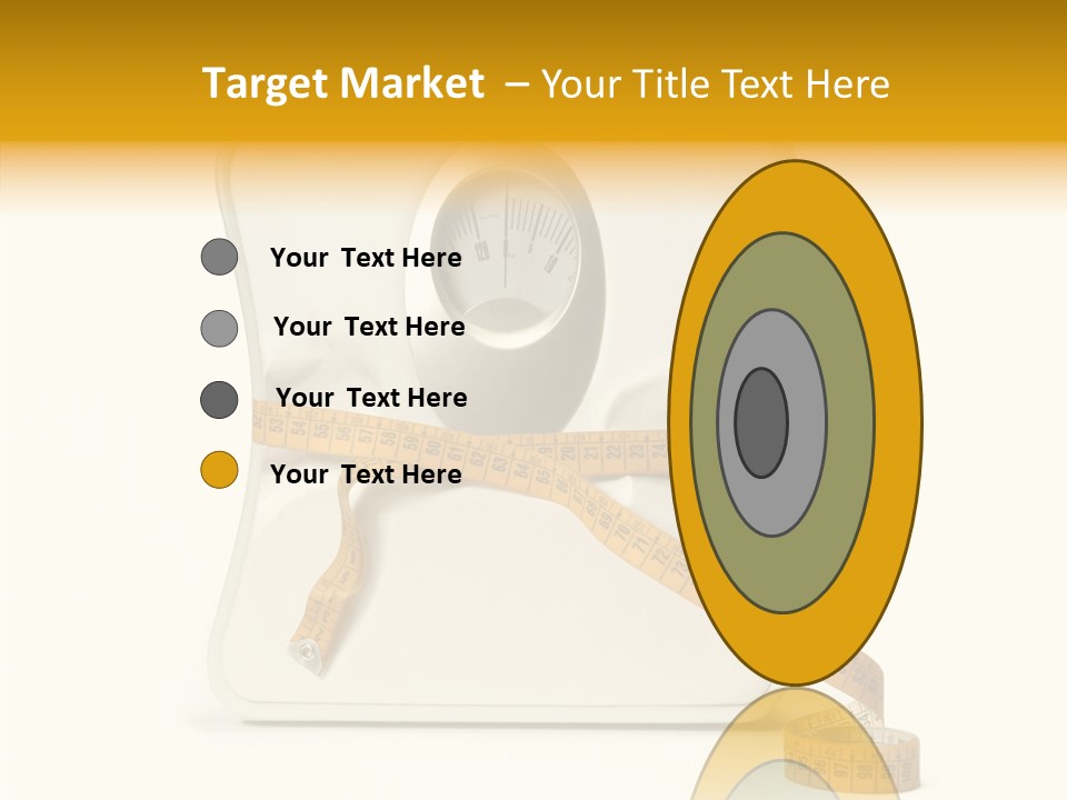 Number Tape Tightening PowerPoint Template