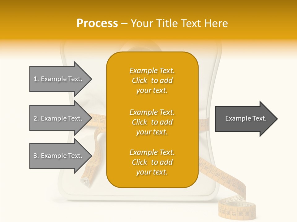 Number Tape Tightening PowerPoint Template