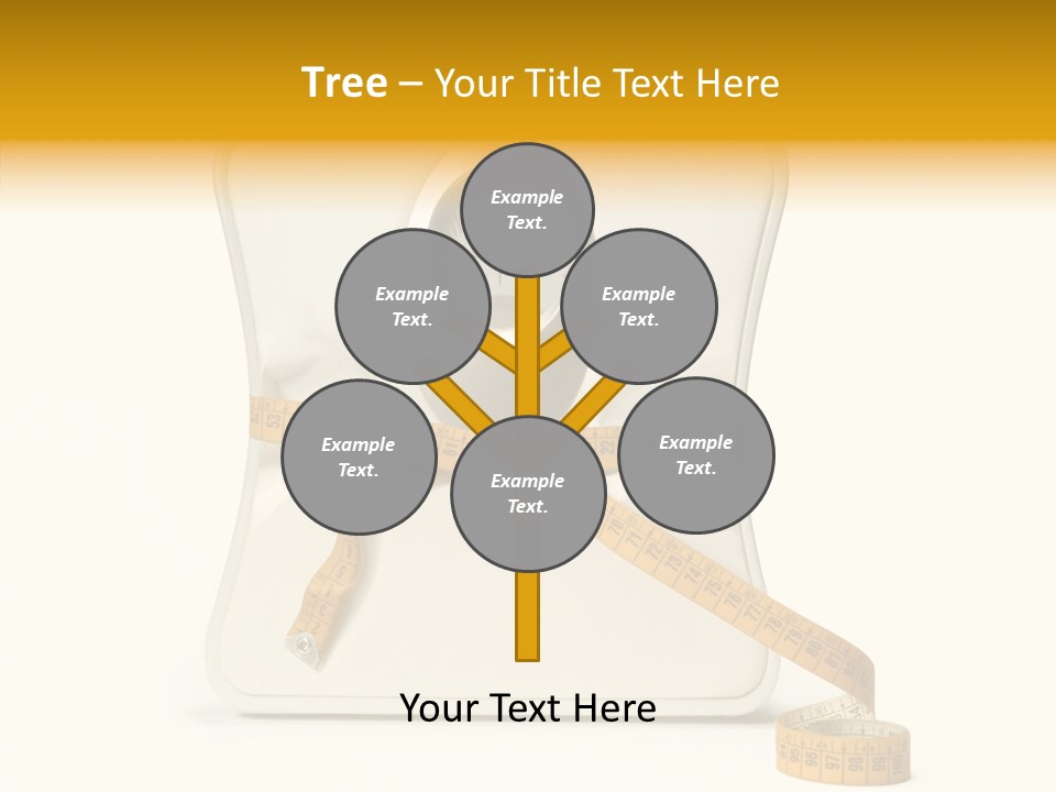 Number Tape Tightening PowerPoint Template