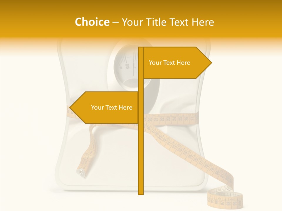 Number Tape Tightening PowerPoint Template