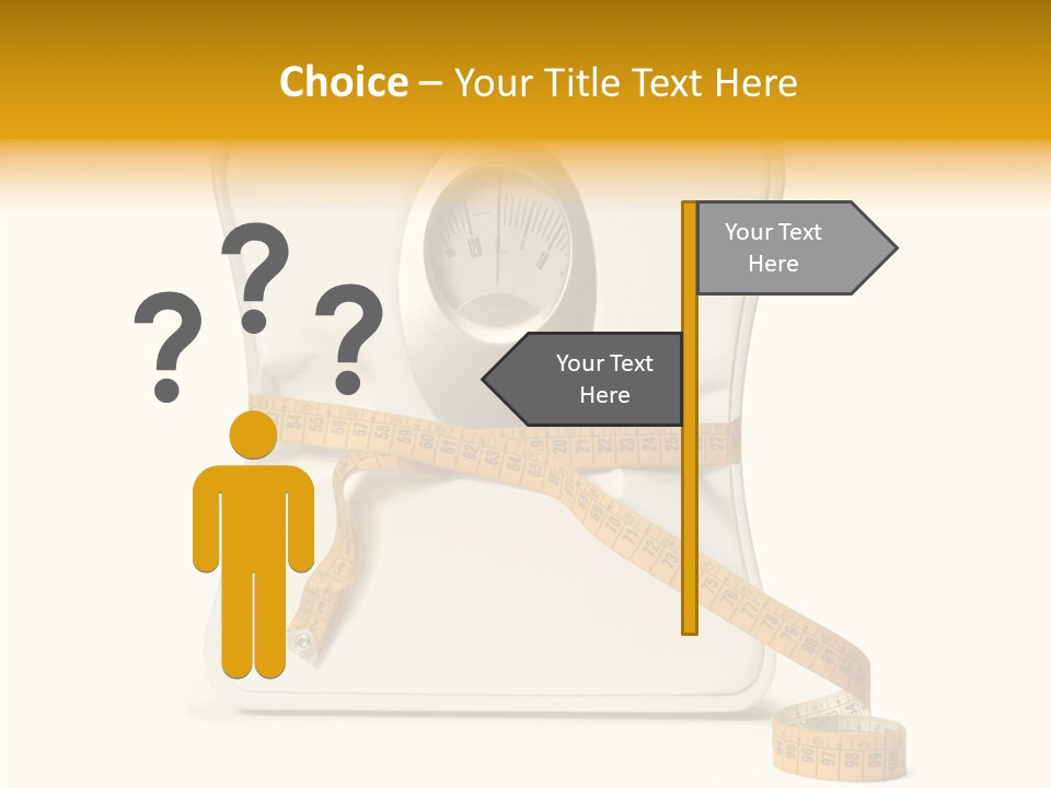 Number Tape Tightening PowerPoint Template
