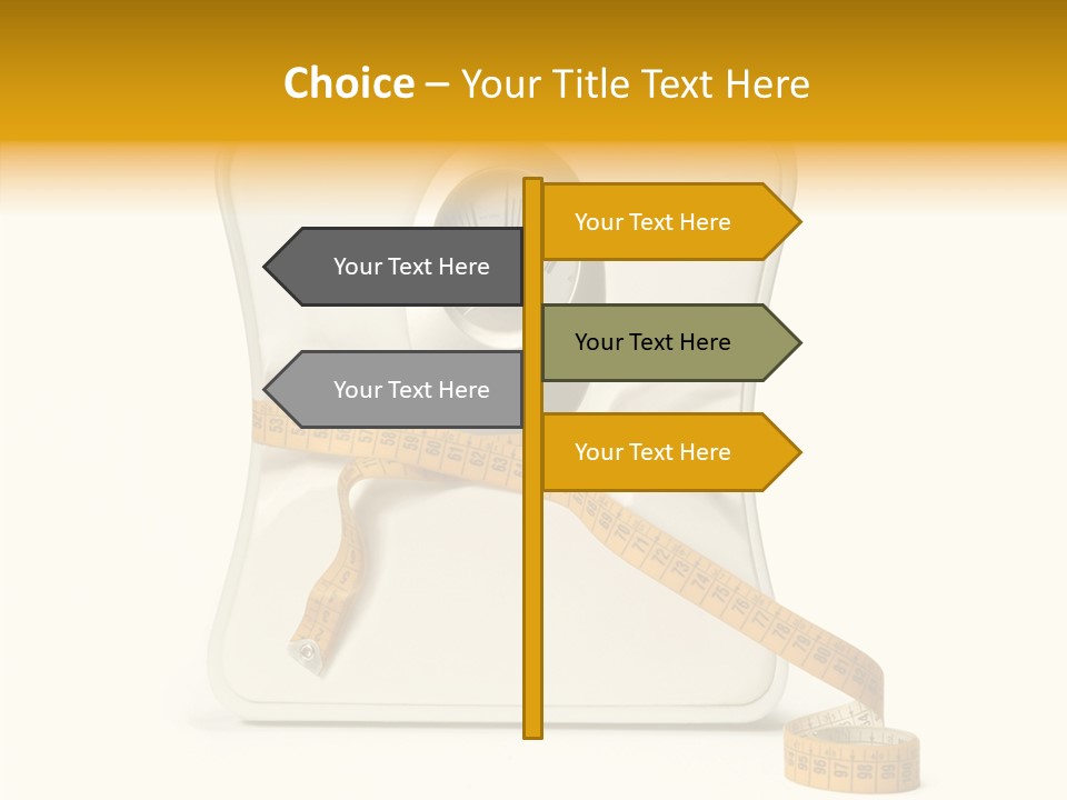 Number Tape Tightening PowerPoint Template
