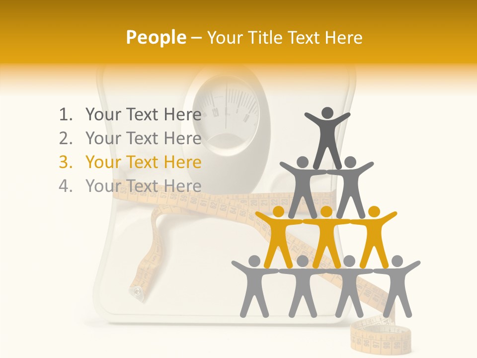 Number Tape Tightening PowerPoint Template