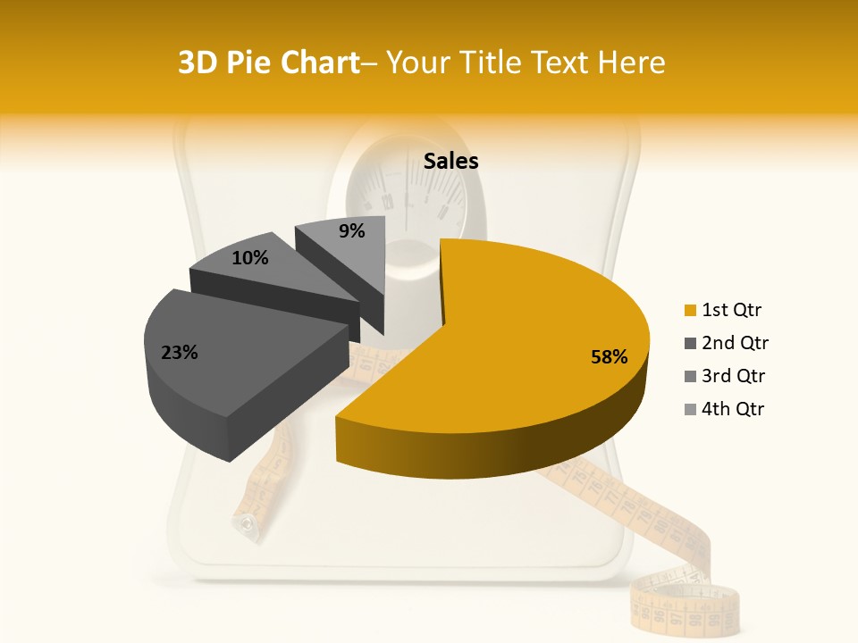 Number Tape Tightening PowerPoint Template