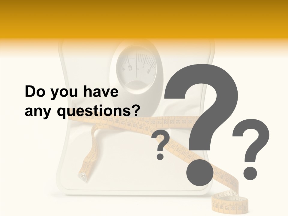 Number Tape Tightening PowerPoint Template