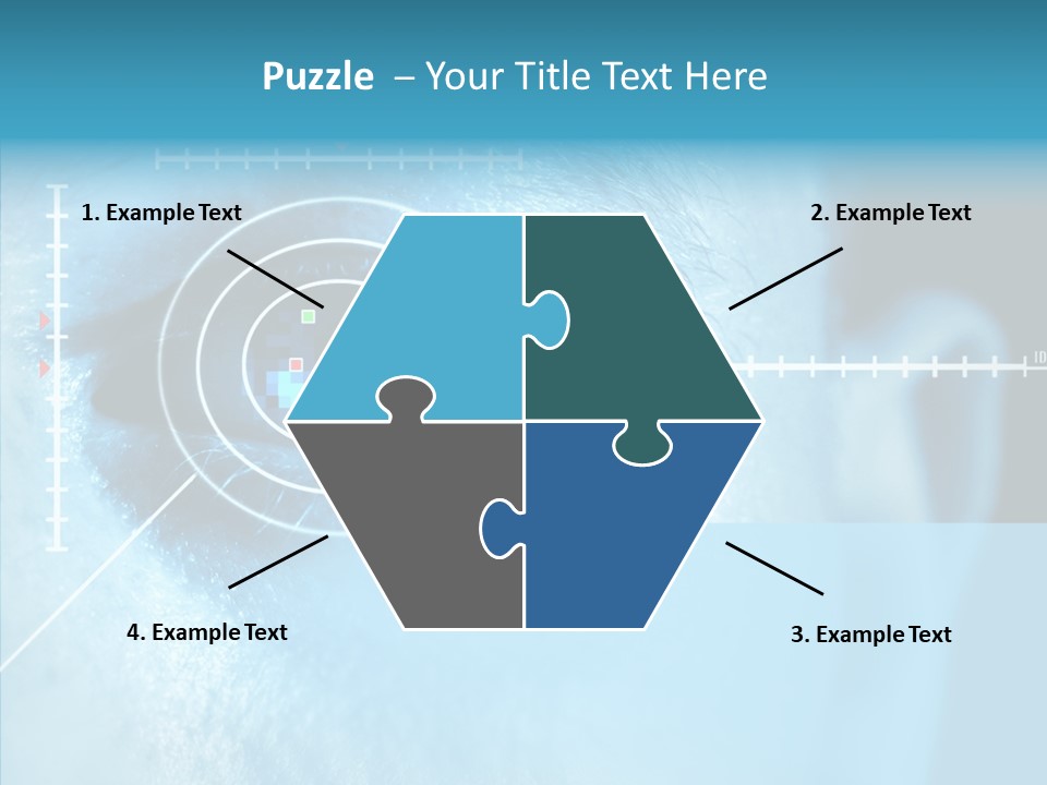 Recognition Grid Password PowerPoint Template