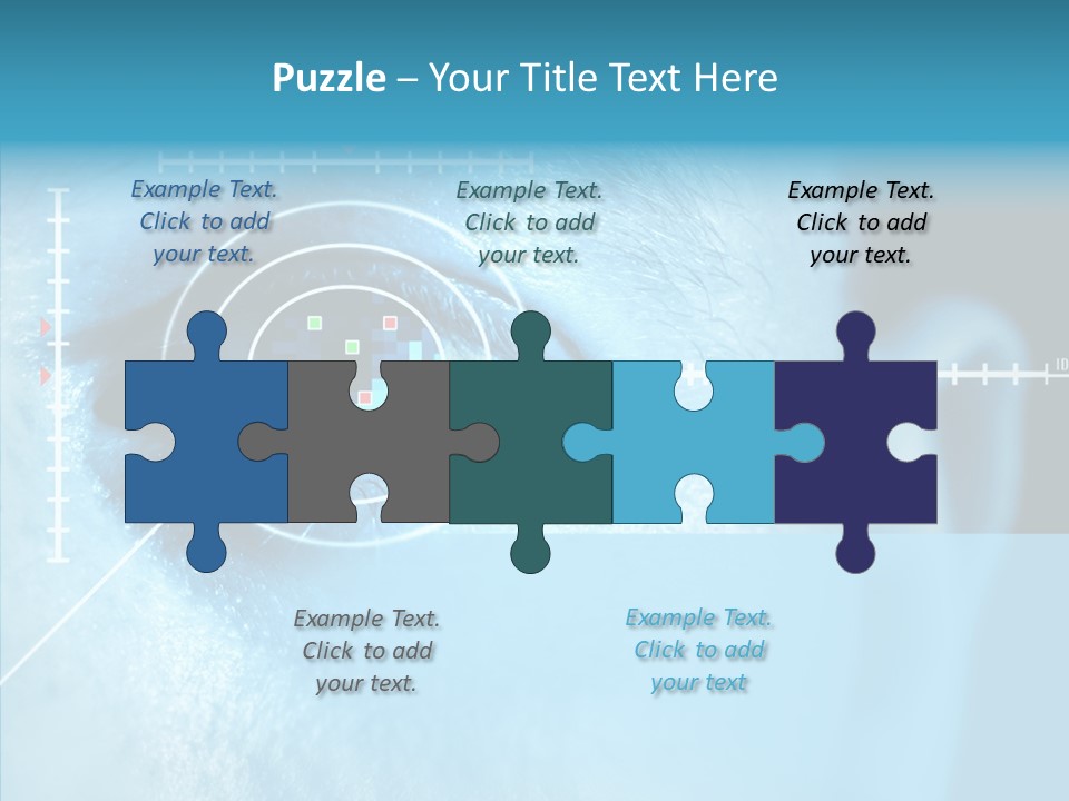 Recognition Grid Password PowerPoint Template