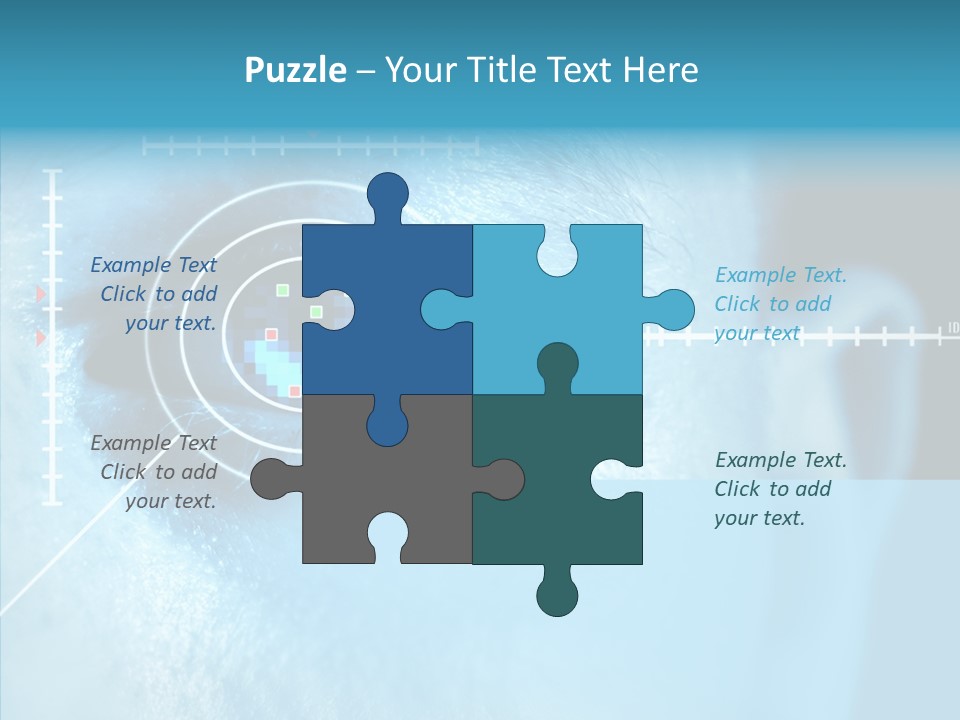 Recognition Grid Password PowerPoint Template