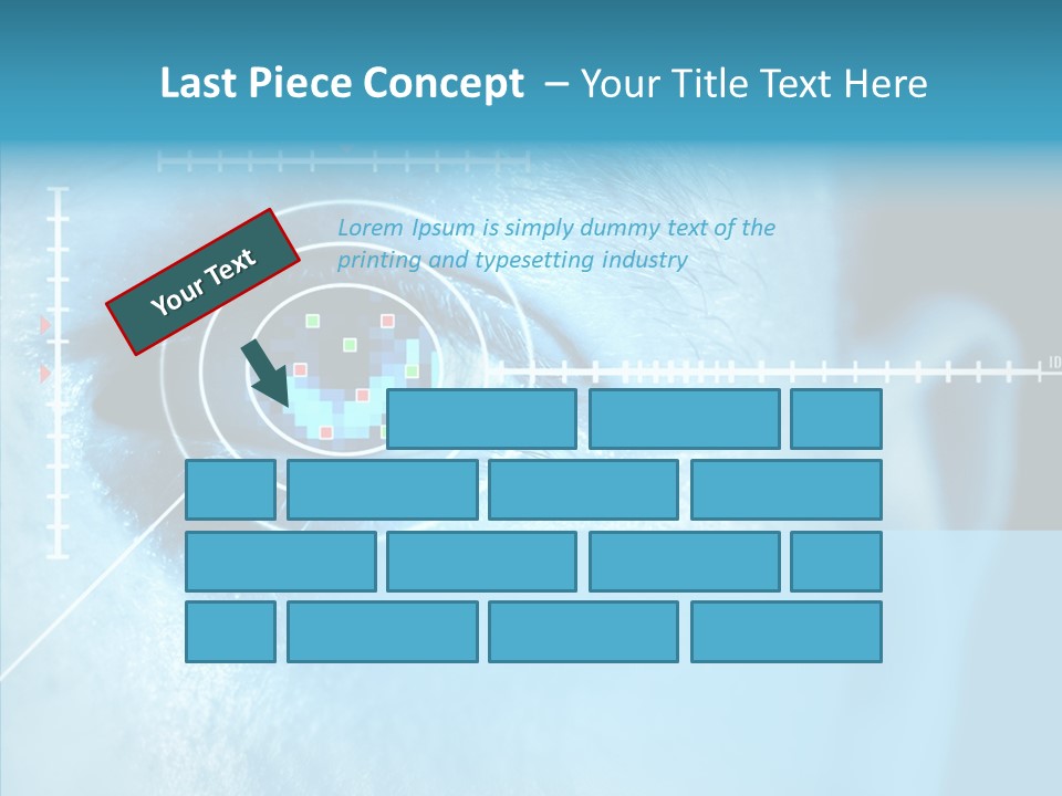 Recognition Grid Password PowerPoint Template