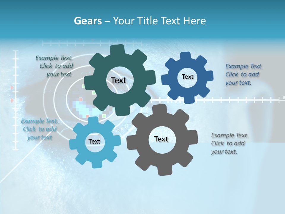 Recognition Grid Password PowerPoint Template