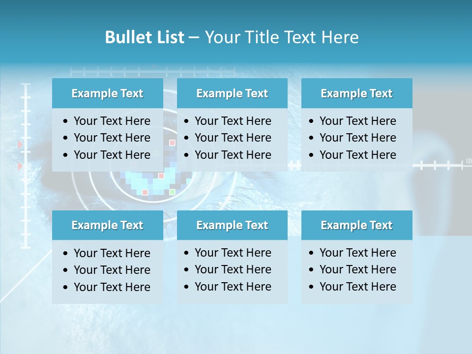 Recognition Grid Password PowerPoint Template