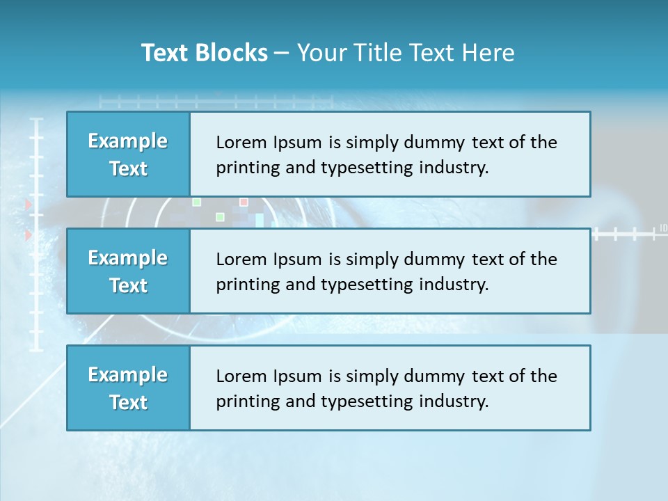 Recognition Grid Password PowerPoint Template