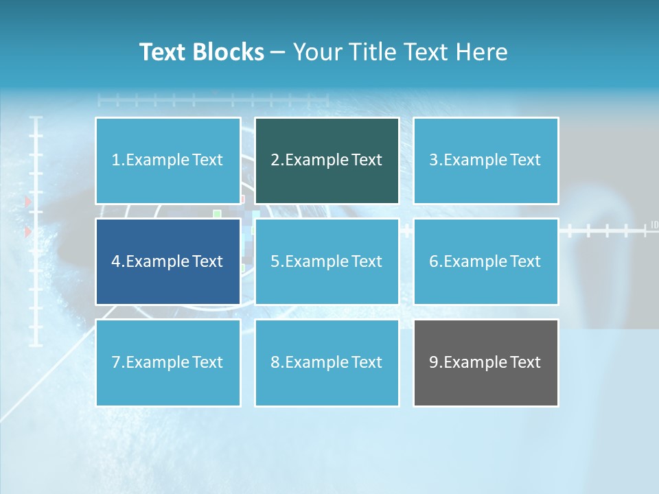 Recognition Grid Password PowerPoint Template