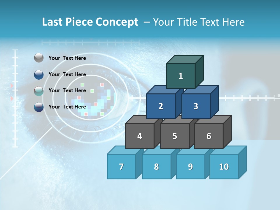 Recognition Grid Password PowerPoint Template