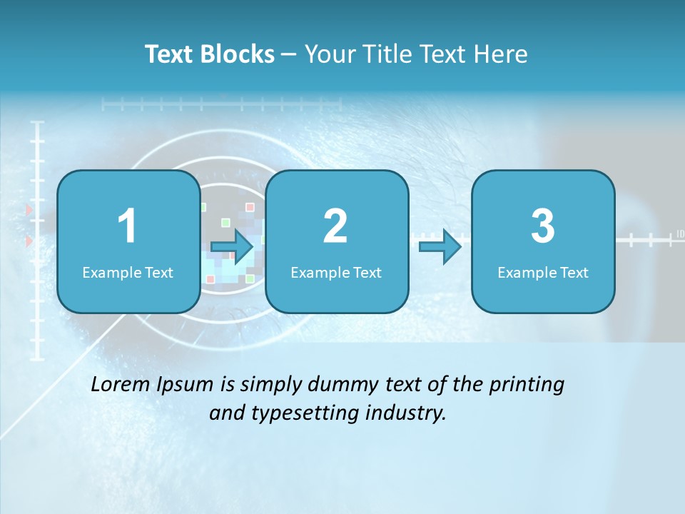 Recognition Grid Password PowerPoint Template