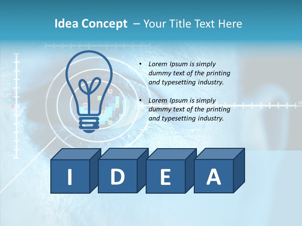 Recognition Grid Password PowerPoint Template