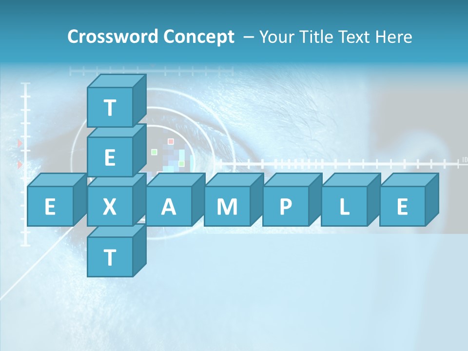 Recognition Grid Password PowerPoint Template