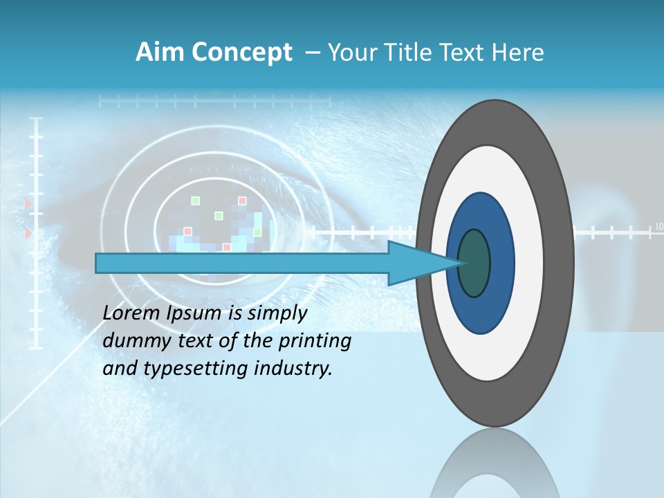 Recognition Grid Password PowerPoint Template