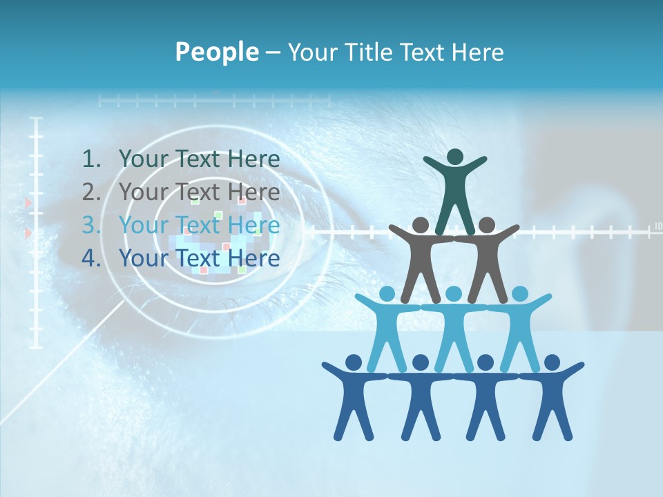 Recognition Grid Password PowerPoint Template