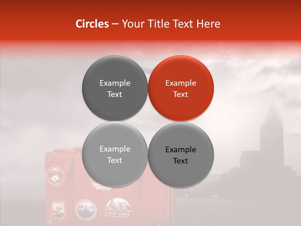 Fly Airport Sky PowerPoint Template