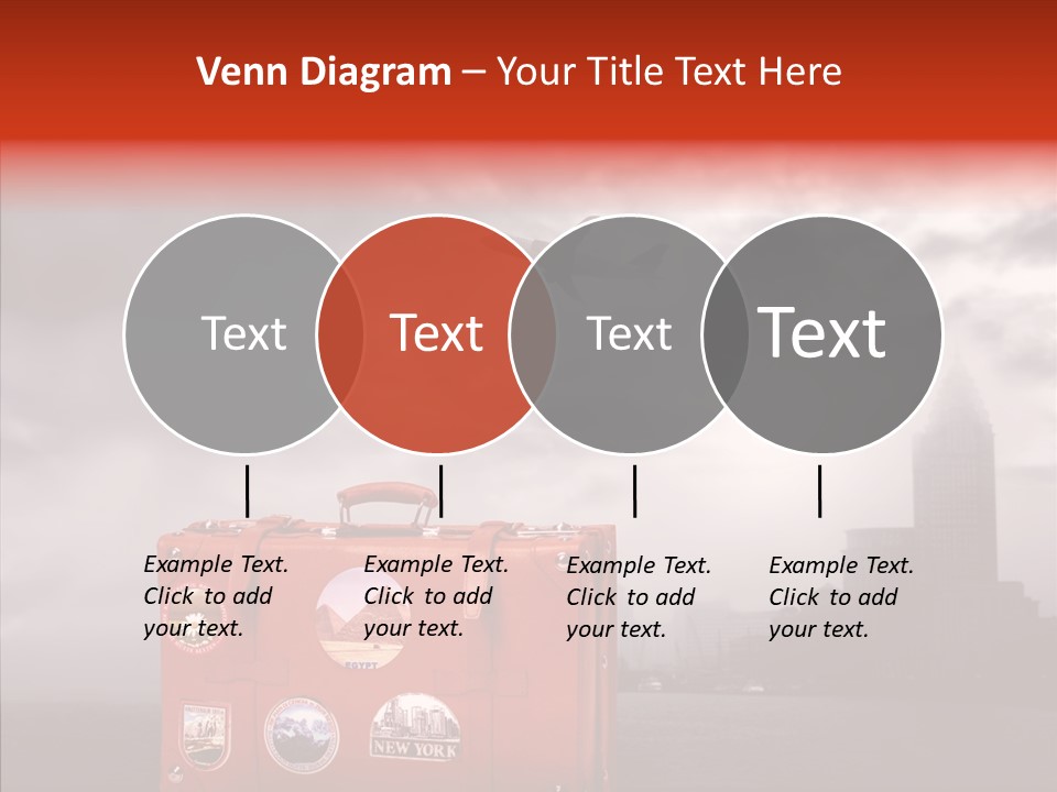 Fly Airport Sky PowerPoint Template