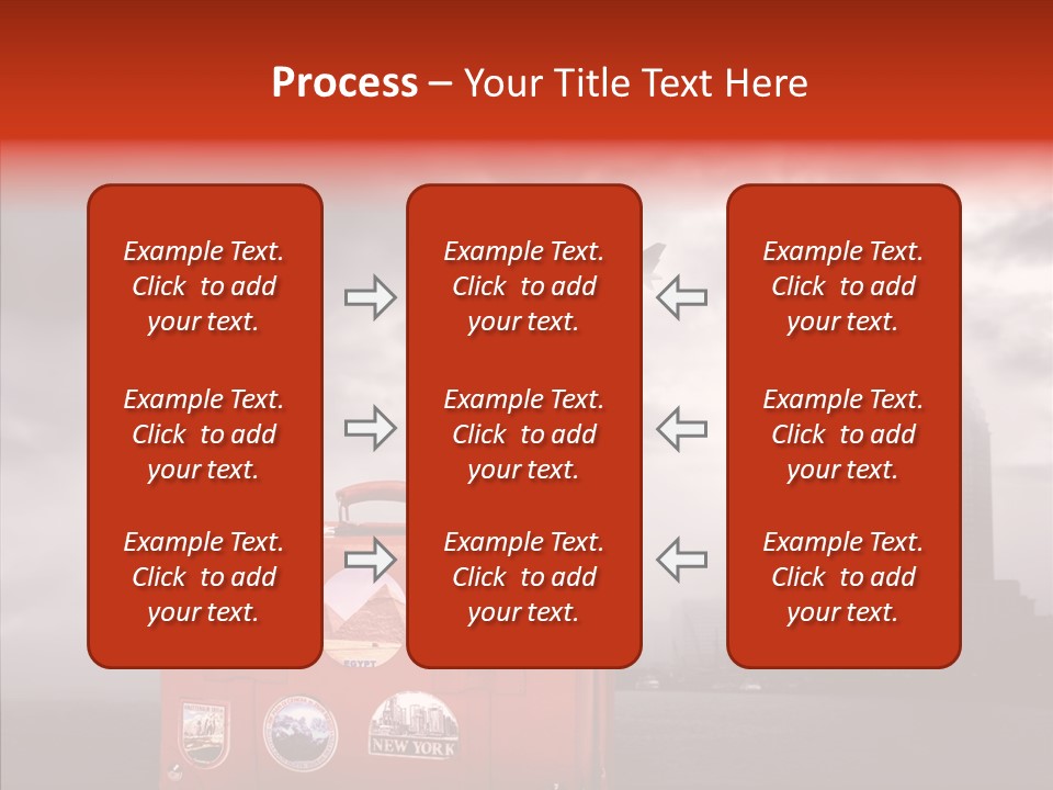 Fly Airport Sky PowerPoint Template