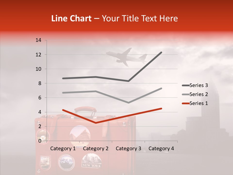 Fly Airport Sky PowerPoint Template