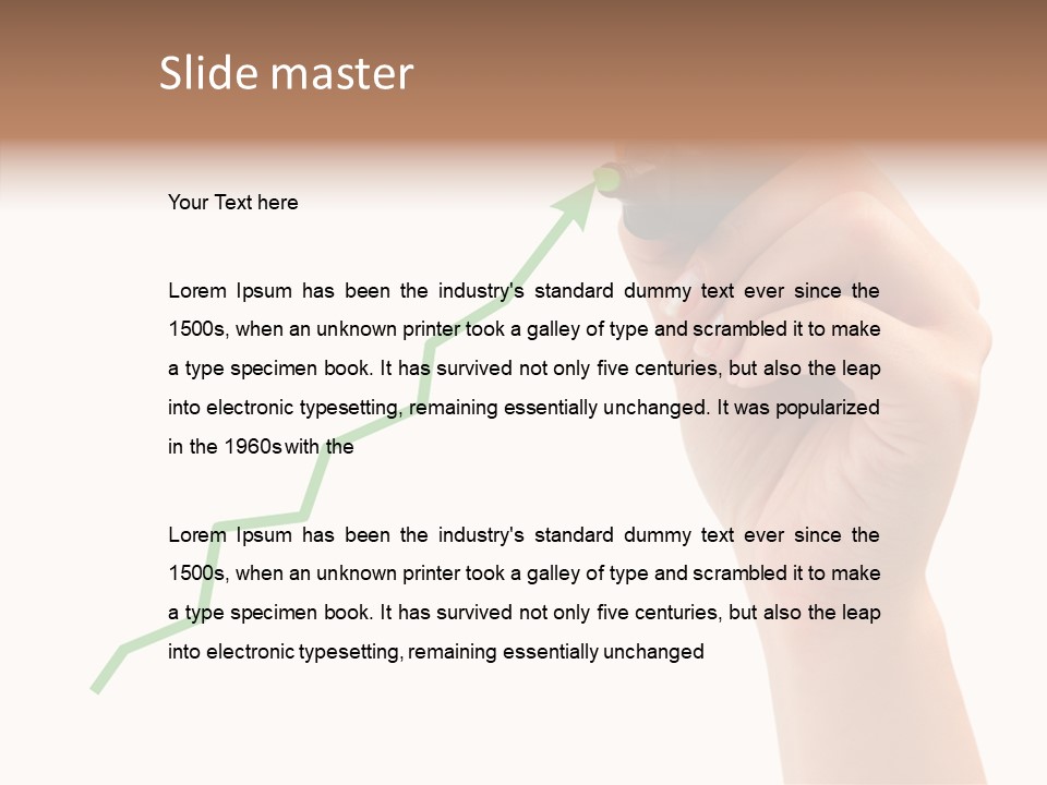 Tip Graphic Pen PowerPoint Template