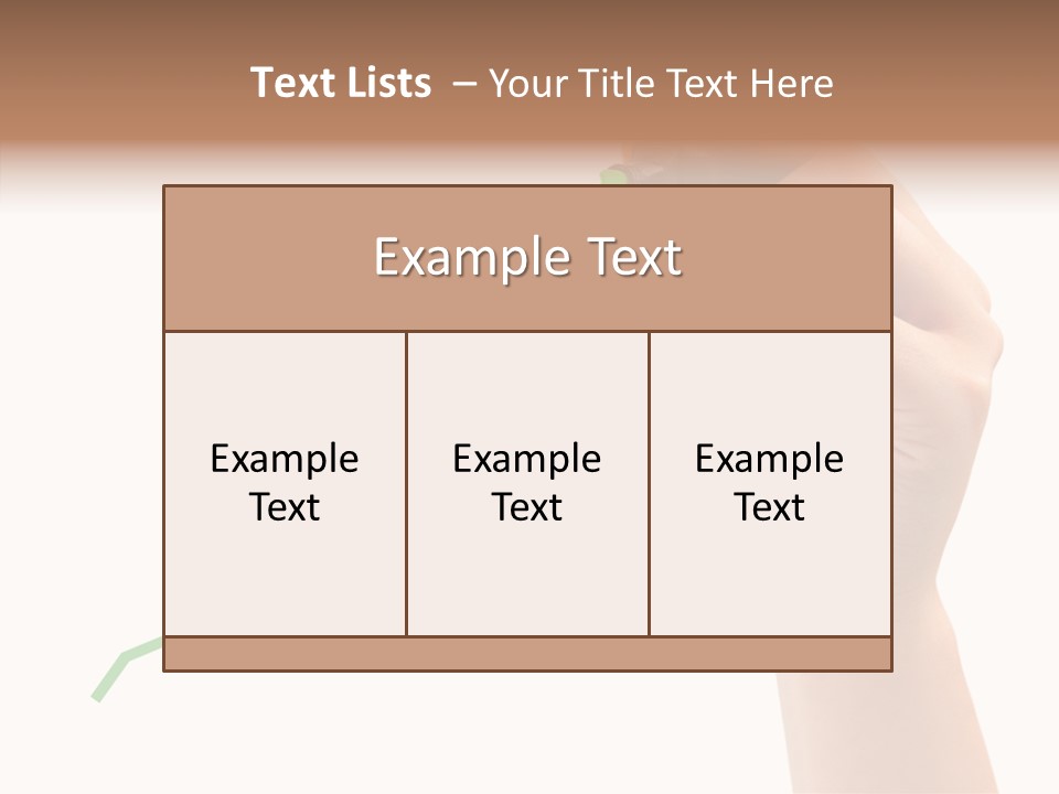 Tip Graphic Pen PowerPoint Template